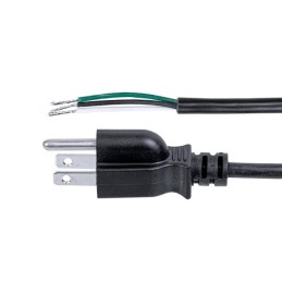 1 pcs : PC-ATLK010M - POWER CORD 5-15P TO TIN 1M BLK
