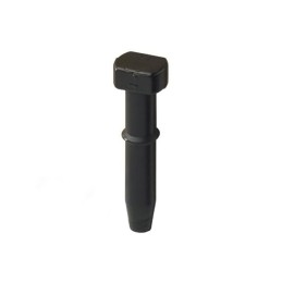 1 pcs : 3063934 - CABLE SLEEVE PLUG 4MM DIA BLK