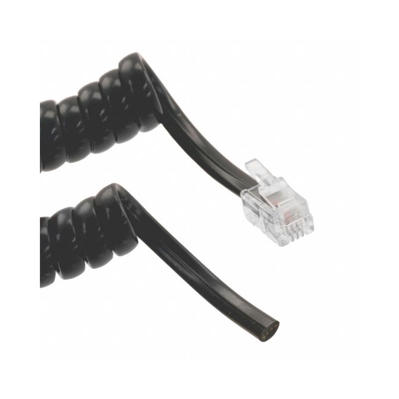 1 pcs : 523-26-4400-BL-0014F - CABLE MOD 4P4C PLUG TO CABLE 14'