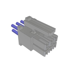 1 pcs : MMSD-03-20-L-10.00-S-K - MINI-MATE CABLE ASSEMBLY, 0.100'