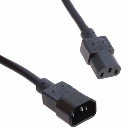 1 pcs : 318007-01 - CORD 16AWG 320C14 - C13 3.25'