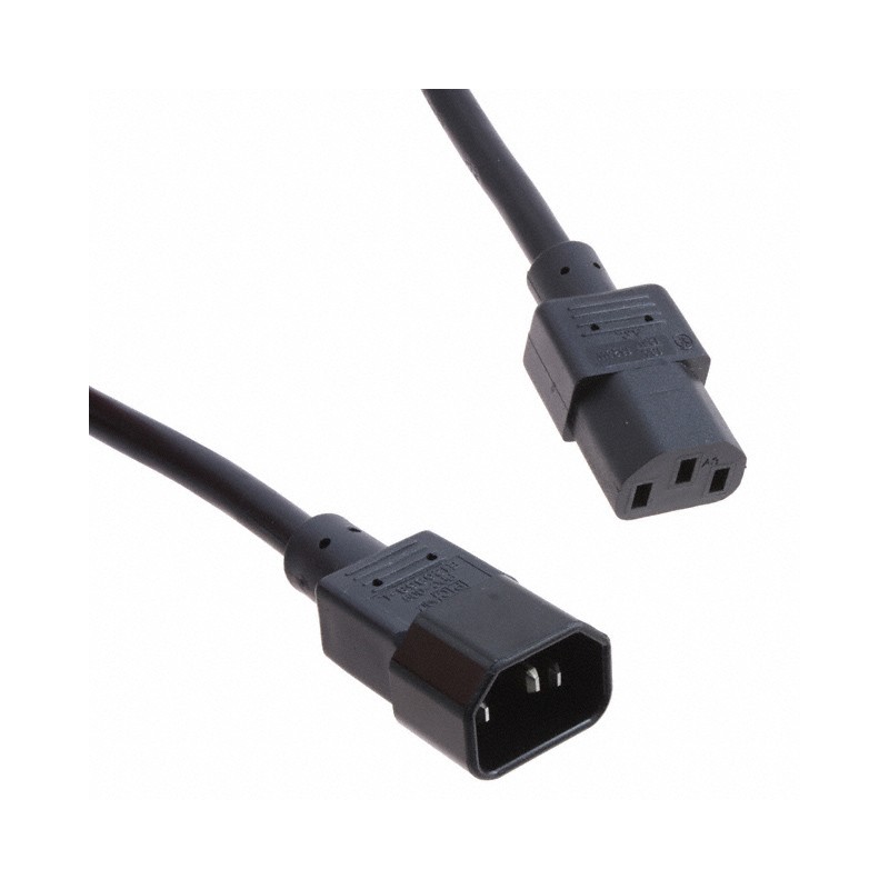 1 pcs : 318007-01 - CORD 16AWG 320C14 - C13 3.25'