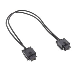 1 pcs : UMPC-02-L-18-M-12.0-1 - CBL ASSEM MPOWER 2POS 18AWG 12'