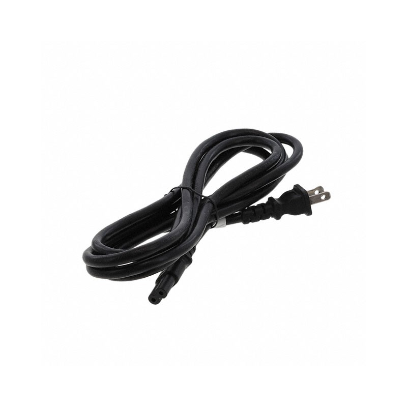 1 pcs : 401P1088F703AD(R) - CORD 18AWG NEMA 1-15P-IEC320 8'