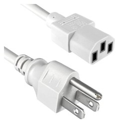 1 pcs : 312003-06 - CORD 18AWG 5-15P - 320-C13 7.5'