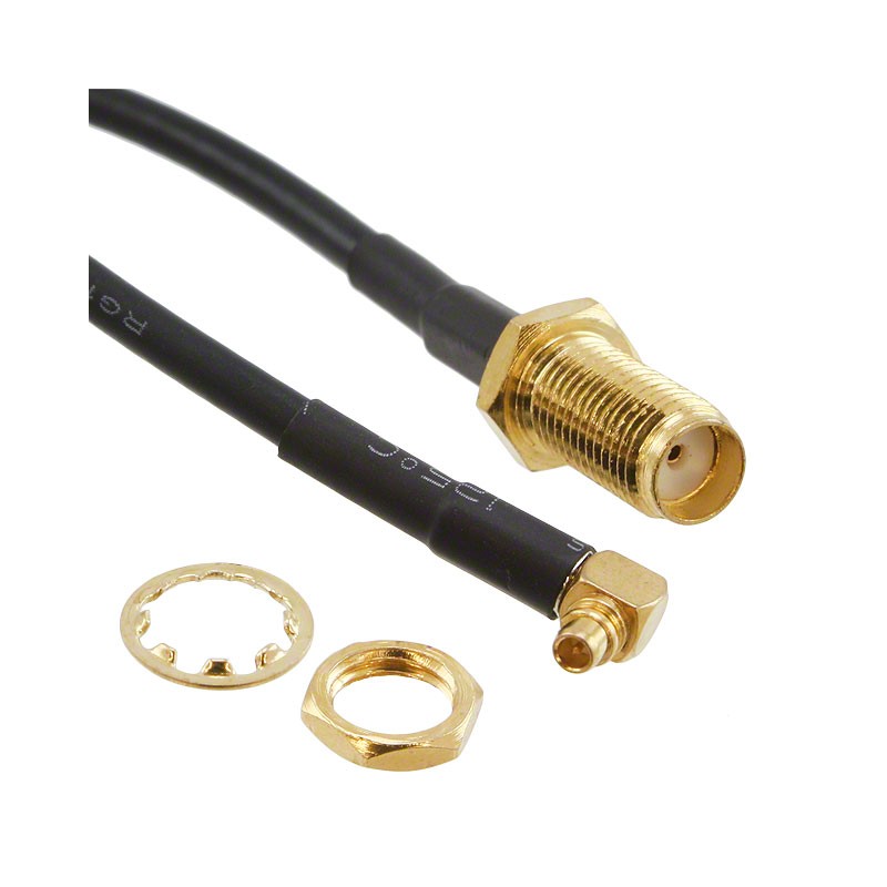 1 pcs : CBA-SMA-MMCXRA - CBL ASSY SMA-MMCX JCK-PLG 3.937'