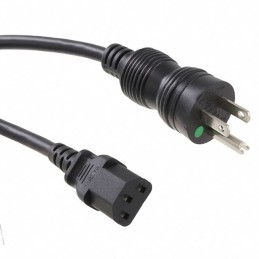 1 pcs : 1191068F0701(R) - CORD 18AWG 5-15P - 320-C13 8.04'