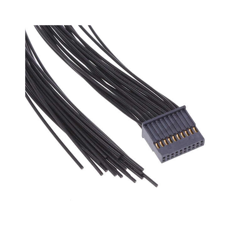 1 pcs : SFSD-10-28-G-08.00-S - .050 SOCKET DISCRETE CABLE ASSEM