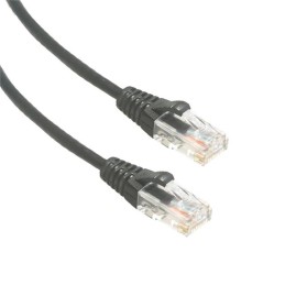 1 pcs : MP-64RJ4528GK-003 - UTP SLIM CAT6 28AWG BLACK 3FT