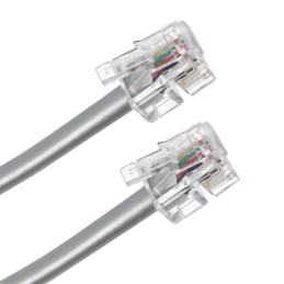 1 pcs : 510-26-4400-SV-0014F - CABLE MOD 4P4C PLUG TO PLUG 14'