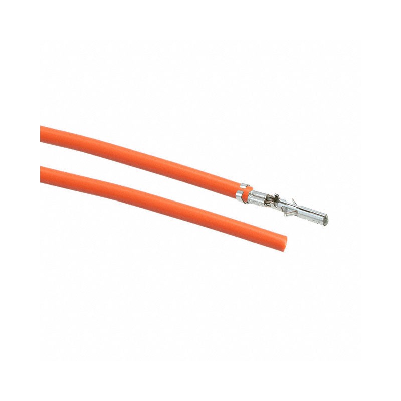 10 pcs : 0039000038-02-A0 - 2' PRE-CRIMP A2040 ORANGE