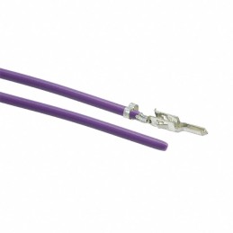 10 pcs : 0039000040-02-V0 - 2' PRE-CRIMP A2040 VIOLET