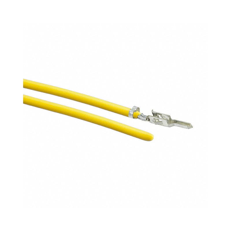 10 pcs : 0039000040-02-Y0 - 2' PRE-CRIMP A2040 YELLOW