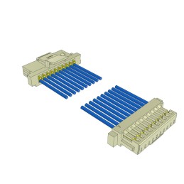 1 pcs : S1SST-10-28-GF-02.00-L1 - MICRO MATE SINGLE ROW DISCRETE T