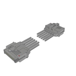 1 pcs : UMPC-10-L-18C-P-12.0 - CBL ASSEM MPOWER 10POS 18AWG 12'