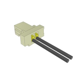 1 pcs : S1SS-02-28-GF-12.00-S - MICRO MATE SINGLE ROW DISCRETE W