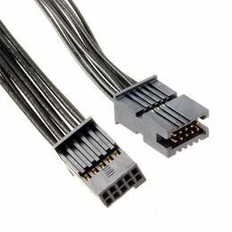1 pcs : TFSD-05-28-H-10.00-T-NDS - CABLE 28AWG DUALROW 10PIN 1.27MM