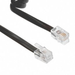 1 pcs : 522-26-4400-BL-0010F - CABLE MOD 4P4C PLUG TO PLUG 10'