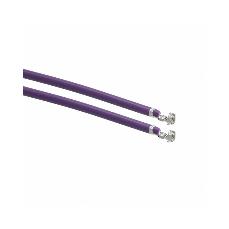 10 pcs : 0500798000-02-V6-D - 2' PRE-CRIMP 1853 VIOLET