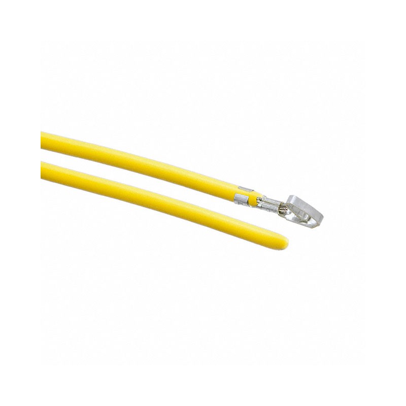 10 pcs : 0008500113-08-Y4 - 8' PRE-CRIMP A2015 YELLOW