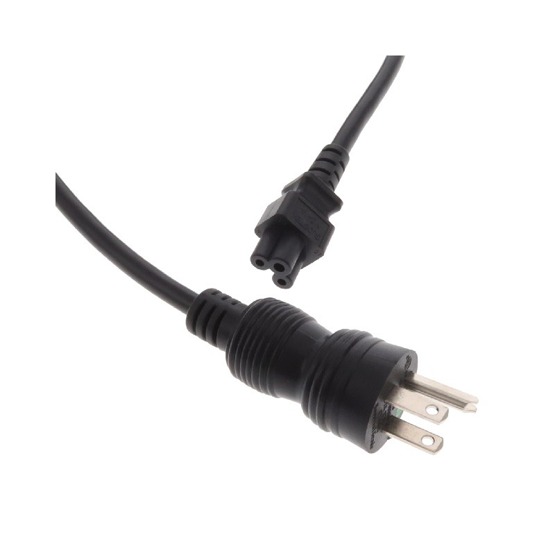 1 pcs : 1191068F0712-L(R) - CORD 18AWG NEMA 5-15P-IEC 8.04'