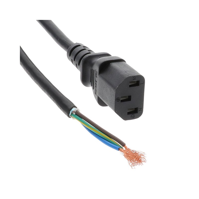 1 pcs : 7011876F000-CEE(R) - CORD 18AWG IEC 320-C13 TO CBL 6'