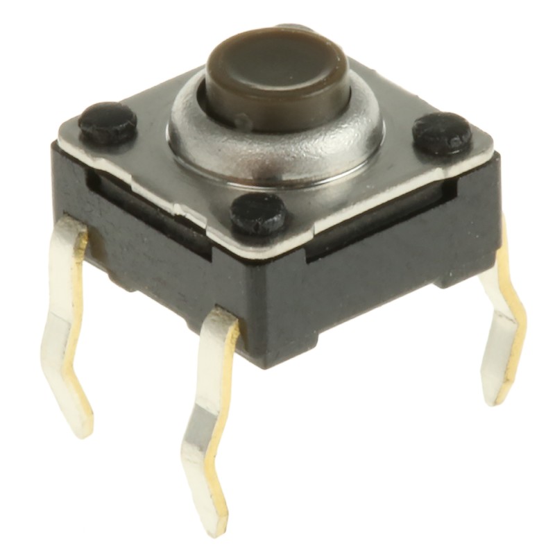 5 pcs - Tact Switch, SPST 50 mA @ 12 V ac