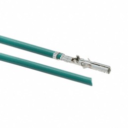 10 pcs : 0430300004-05-G6 - 5' PRE-CRIMP 1853 GREEN