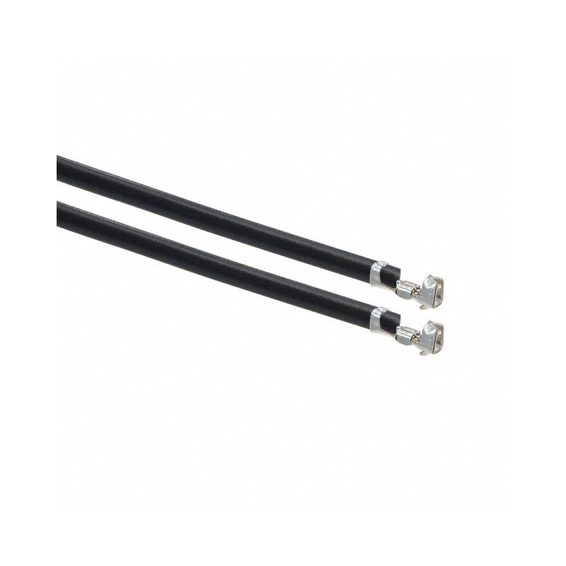 10 pcs : 0500798000-03-B8-D - 3' PRE-CRIMP 1852 BLACK