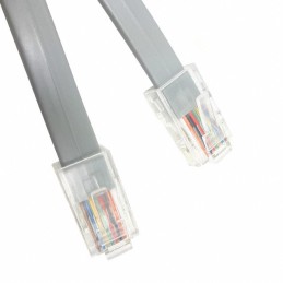 1 pcs : 520-26-4400-SV-0010F - CABLE MOD 4P4C PLUG TO PLUG 10'