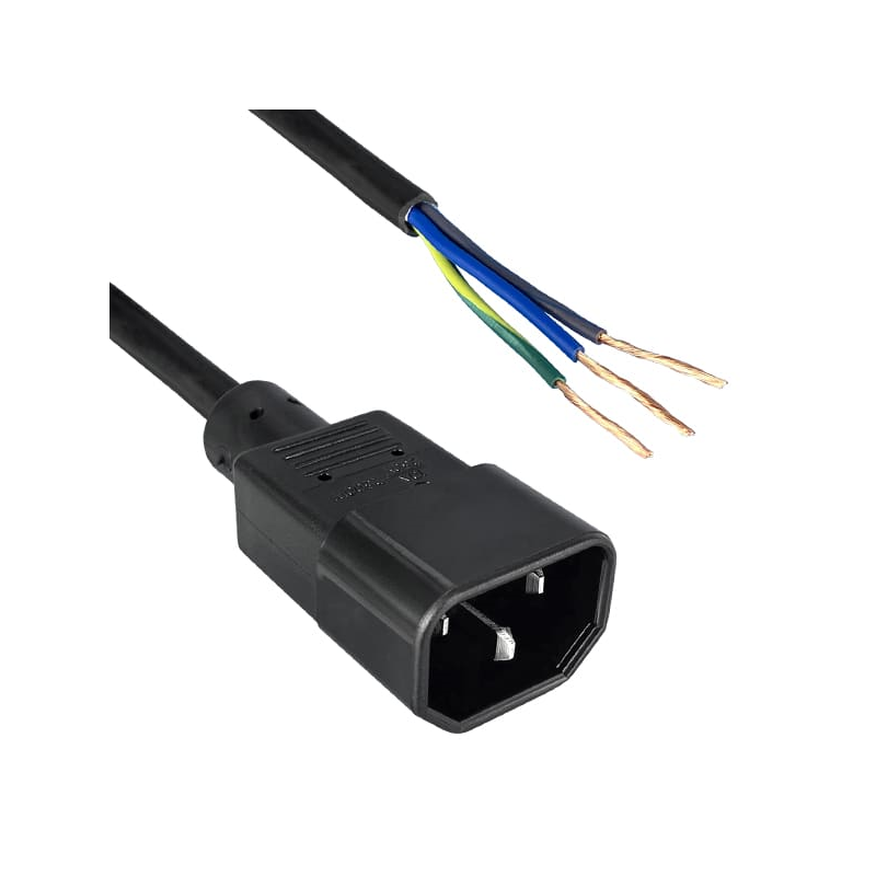 1 pcs : 317003-01 - CRD 18AWG IEC320-C14 - CBL 4.92'