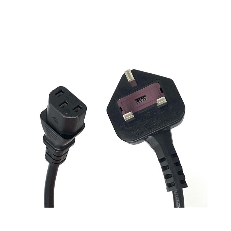 1 pcs : 6104270M4701-T(R) - UK PLUG (TYPE G), BS1363A, FUSED