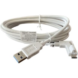 1 pcs : USBAW3M0USBC1SRWH - CABLE A PLUG TO C PLUG 9.84'