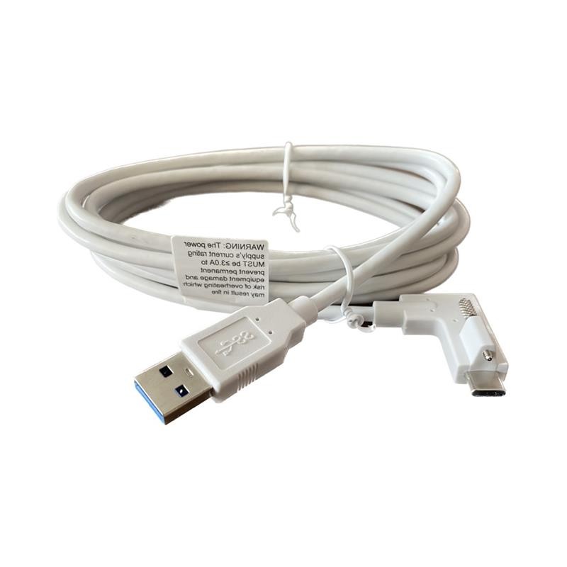 1 pcs : USBAW3M0USBC1SRWH - CABLE A PLUG TO C PLUG 9.84'