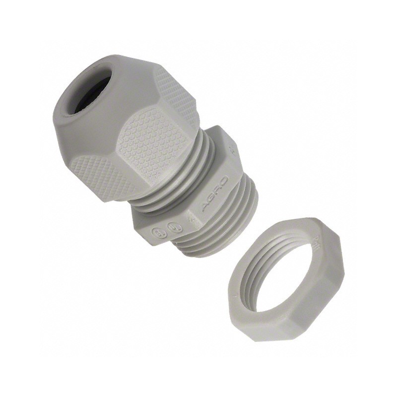 1 pcs : A1555.11.07 - CABLE GLAND 2-7MM PG11 POLYAMIDE