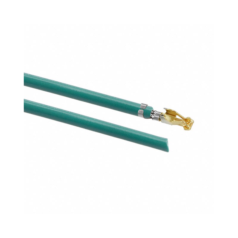 10 pcs : 0503948051-03-G8 - 3' PRE-CRIMP 3048 GREEN