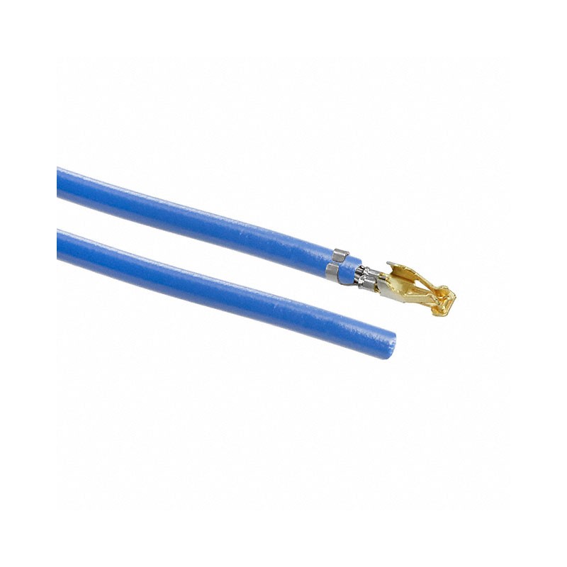 10 pcs : 0503948051-03-L8 - 3' PRE-CRIMP 3048 BLUE