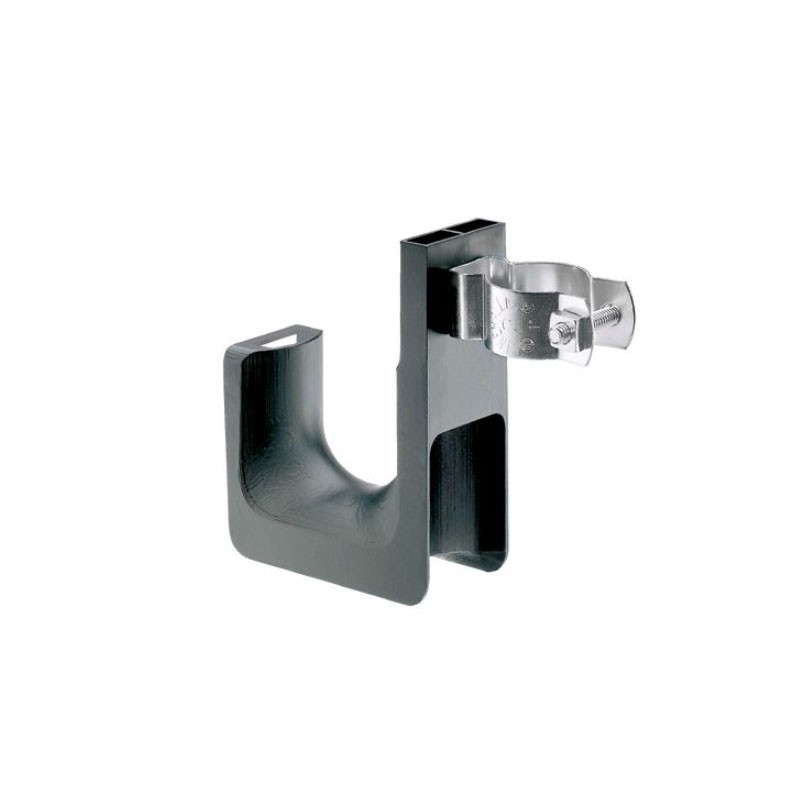 1 pcs : JP4UF100-X20 - CBL SUPPORT J-HOOK BLK FASTENER