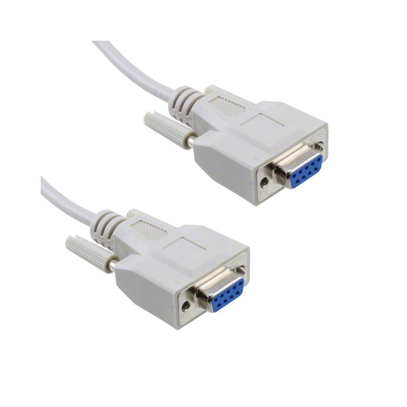 1 pcs : 710-10025-00200 - CABLE ASSY DB09 SHLD BEIGE 2M