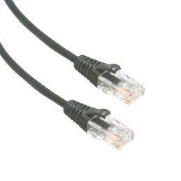 1 pcs : MP-6A28GNSBLK-003 - UTP SLIM CAT6A 28AWG BLACK 3'