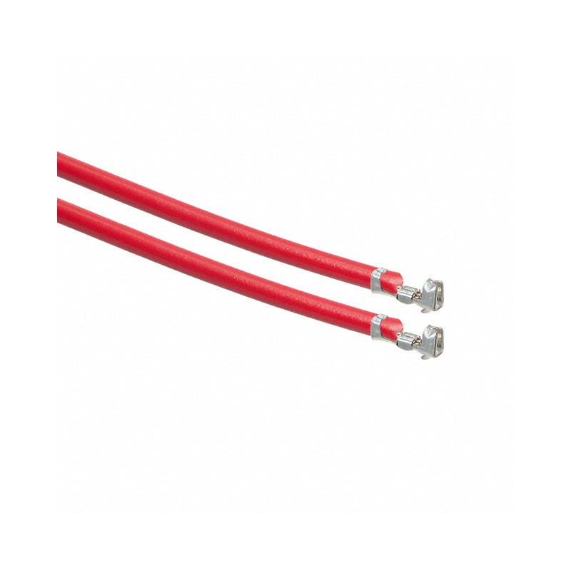 10 pcs : 0500798000-05-R6-D - 5' PRE-CRIMP 1853 RED