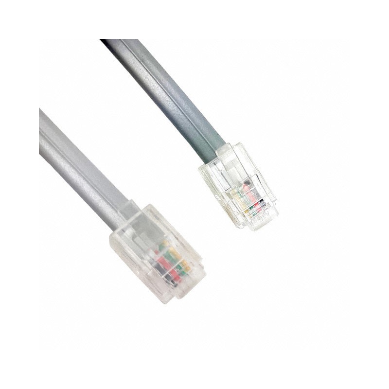 1 pcs : 510-26-8800-SV-0014F - CABLE MOD 8P8C PLUG TO PLUG 14'