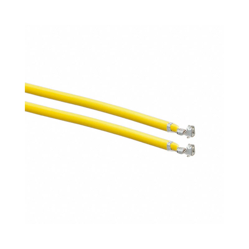 10 pcs : 0500588000-06-Y8-D - 6' PRE-CRIMP 1852 YELLOW