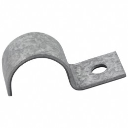 1 pcs : 8150 - CBL CLAMP U-TYPE SILVER FASTENER