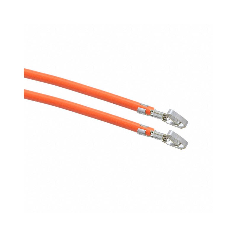 10 pcs : 0008500113-04-A4-D - 4' PRE-CRIMP A2015 ORANGE