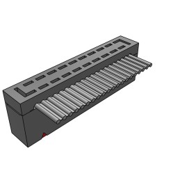 1 pcs : HCSD-10-S-10.00-01 - IDC SOCKET AND TERMINAL CABLE AS