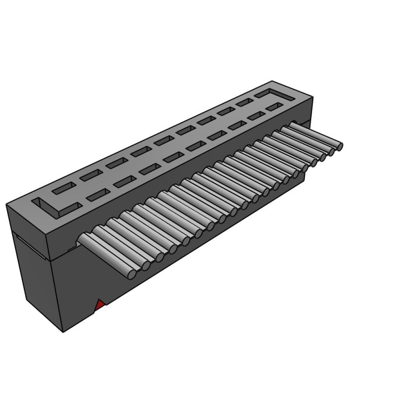 1 pcs : HCSD-10-S-10.00-01 - IDC SOCKET AND TERMINAL CABLE AS