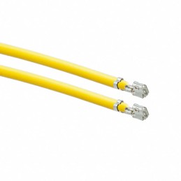 10 pcs : 0502128000-12-Y6-D - 12' PRE-CRIMP 3049 YL001 YELLOW