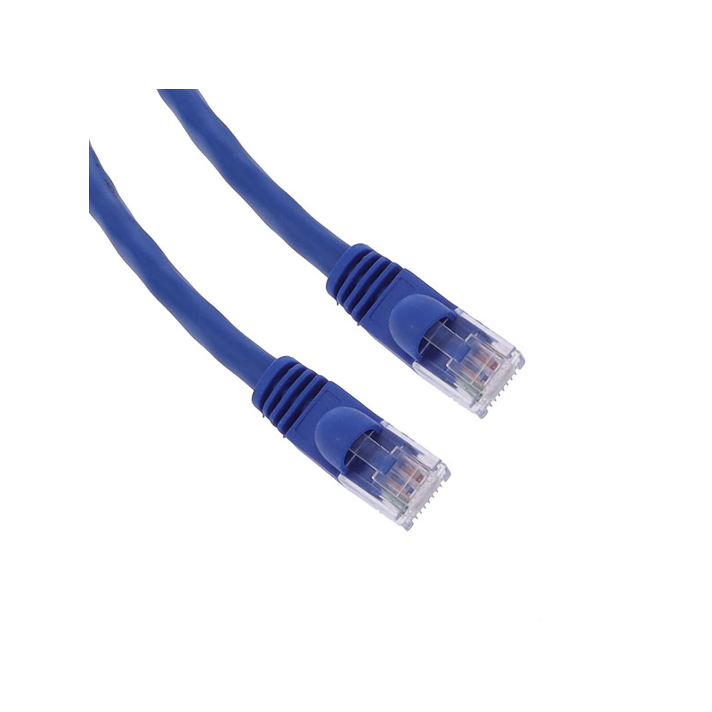 1 pcs : NPC-6-007-BU-BB - CABLE MOD 8P8C PLUG TO PLUG 7'