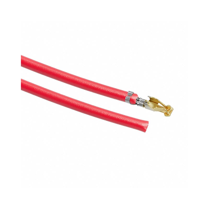 10 pcs : 0503948051-12-R6 - 12' PRE-CRIMP 3049 RED